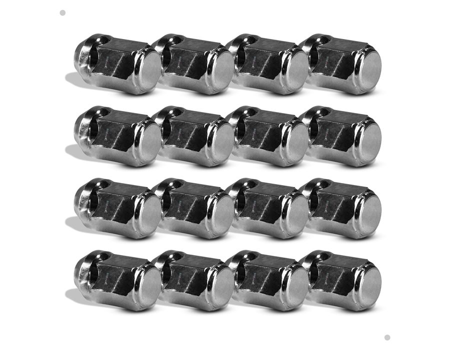 Kit 20 Porcas Maciças Cromadas GM – 35mm para Rodas de Liga Leve Chevrolet