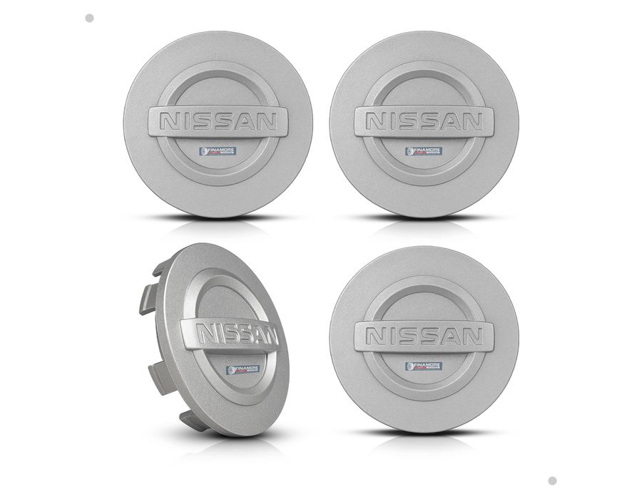 Kit 4 Calotinhas Nissan Frontier Attack Prata – Encaixe Perfeito e Estilo Original
