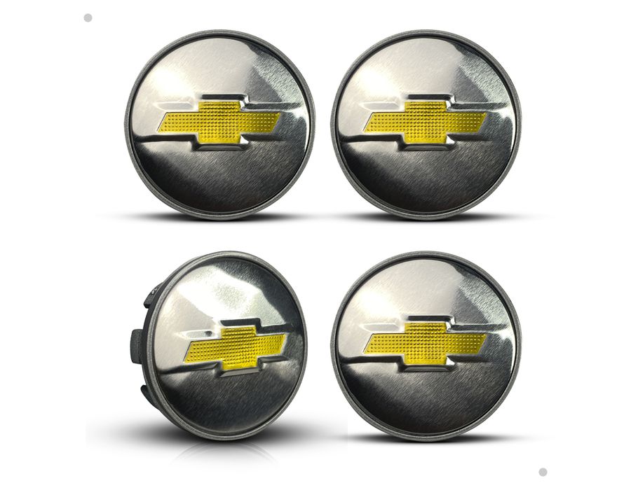 Kit 4 Calotinhas GM Vectra Elite Prata – Encaixe Original, Alta Durabilidade e Visual Renovado