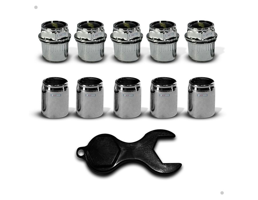 Kit Capa de Válvula Chevrolet Preto – Estilo + Proteção