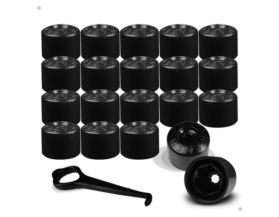 Kit Calotinha VW Jetta + Capas de Parafuso VW 17mm – Estilo Original nas Rodas
