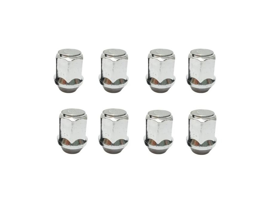 Kit 16 Porcas Cromadas Toyota Corolla – Rodas de Liga Leve com Acabamento Original