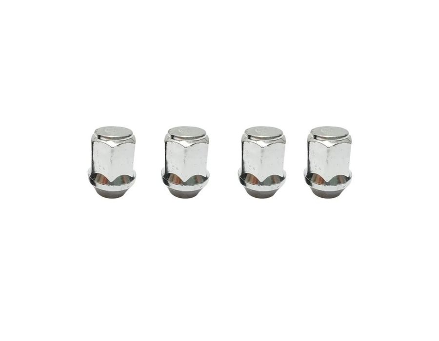 Kit 16 Porcas Cromadas Toyota Corolla – Rodas de Liga Leve com Acabamento Original