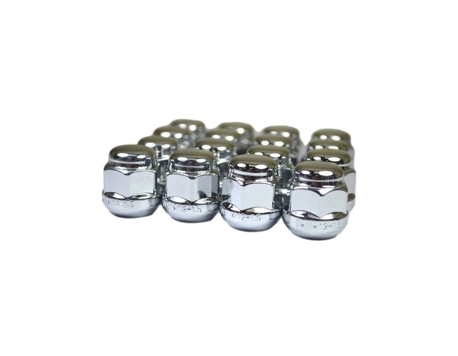 Kit 5 Porcas Cromadas Honda Civic – Encaixe Preciso para Rodas de Liga Leve