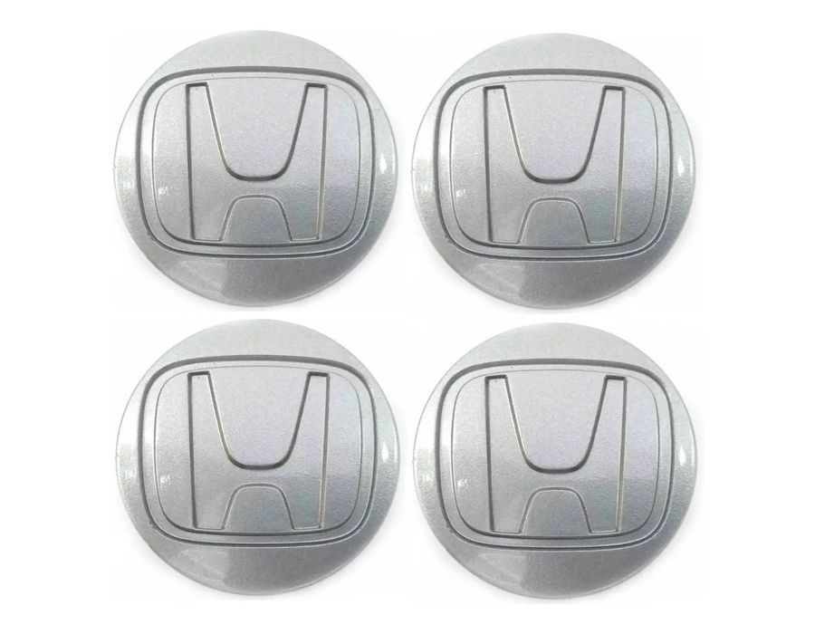 KIT 4 CALOTINHA HONDA FIT PRATA