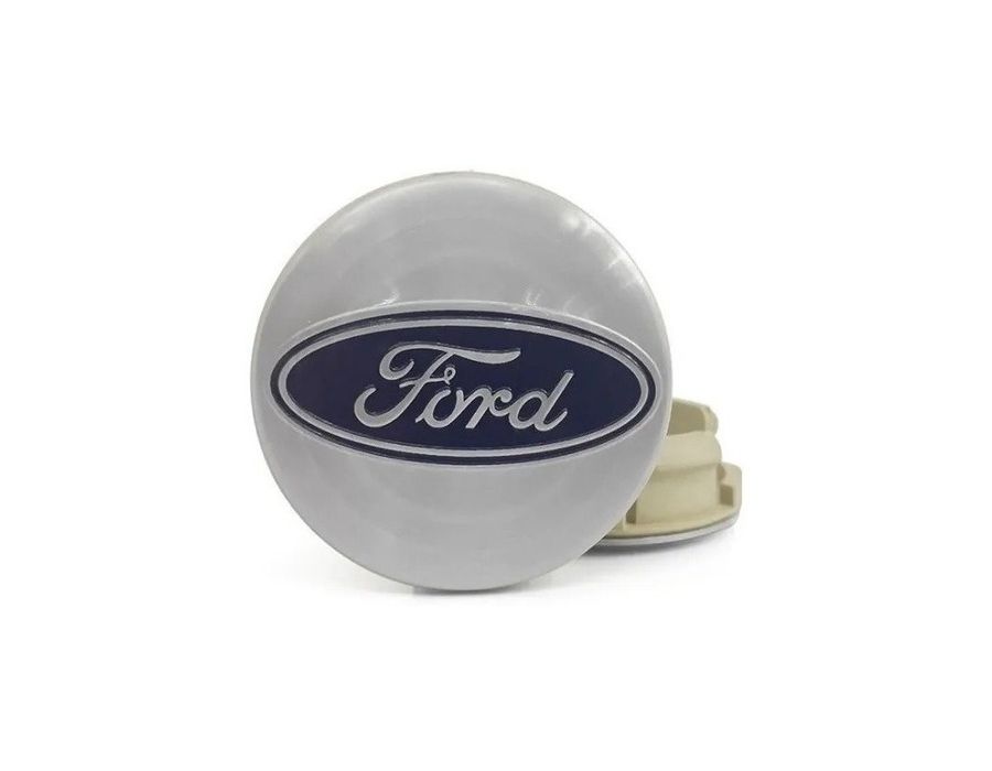 KIT 4 CALOTINHA FORD PRATA