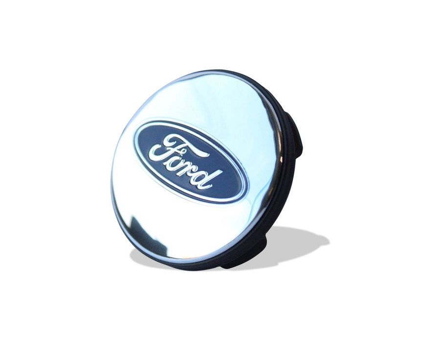 KIT 4 CALOTINHA FORD PRATA