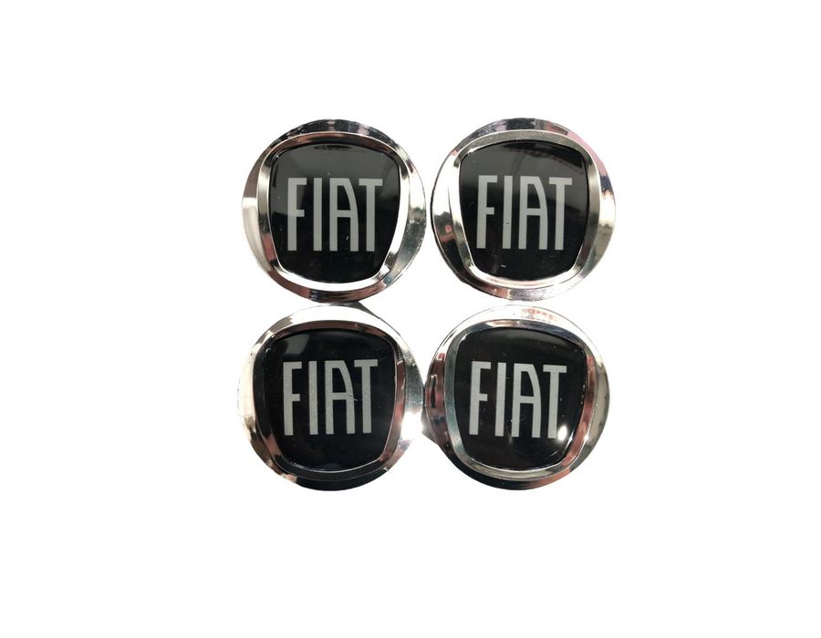 KIT 4 CALOTINHA FIAT ACRILICO BLACK MOTION