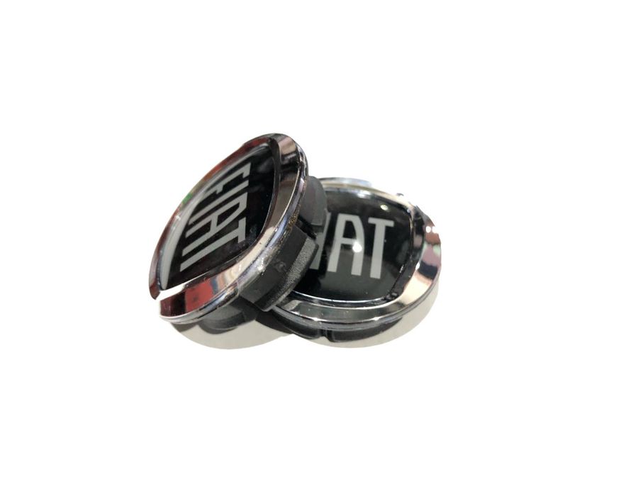 KIT 4 CALOTINHA FIAT ACRILICO BLACK MOTION