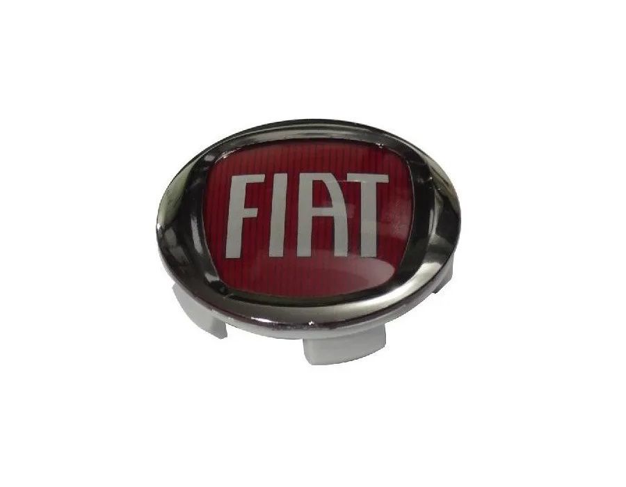 KIT 4 CALOTINHA FIAT TORO VERMELHO