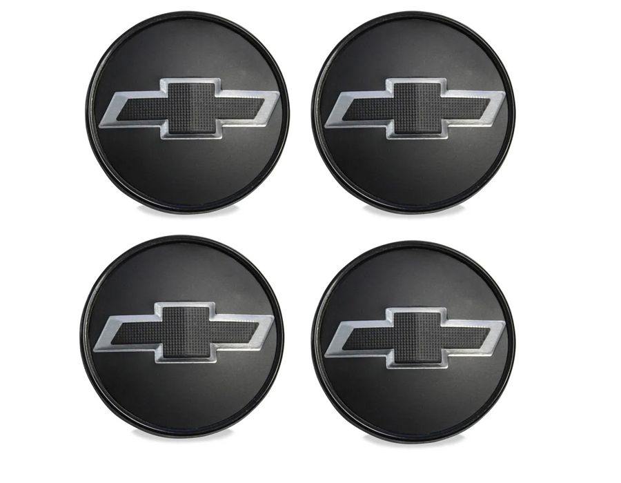 KIT 4 CALOTINHA GM VECTRA ELITE PRETO CAMARO