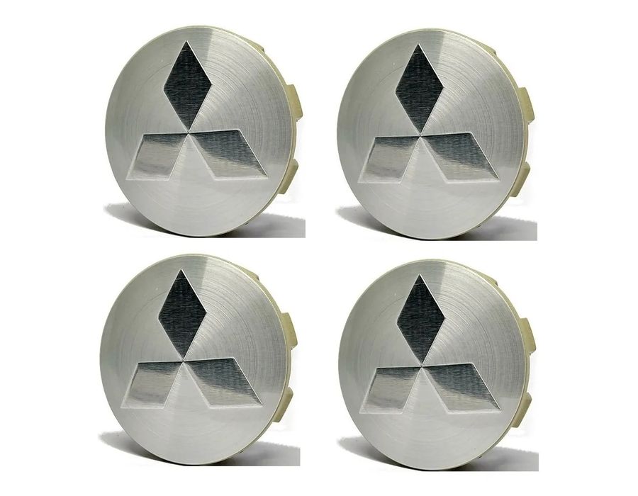 KIT 4 CALOTINHA MITSUBISHI TRITON PRATA