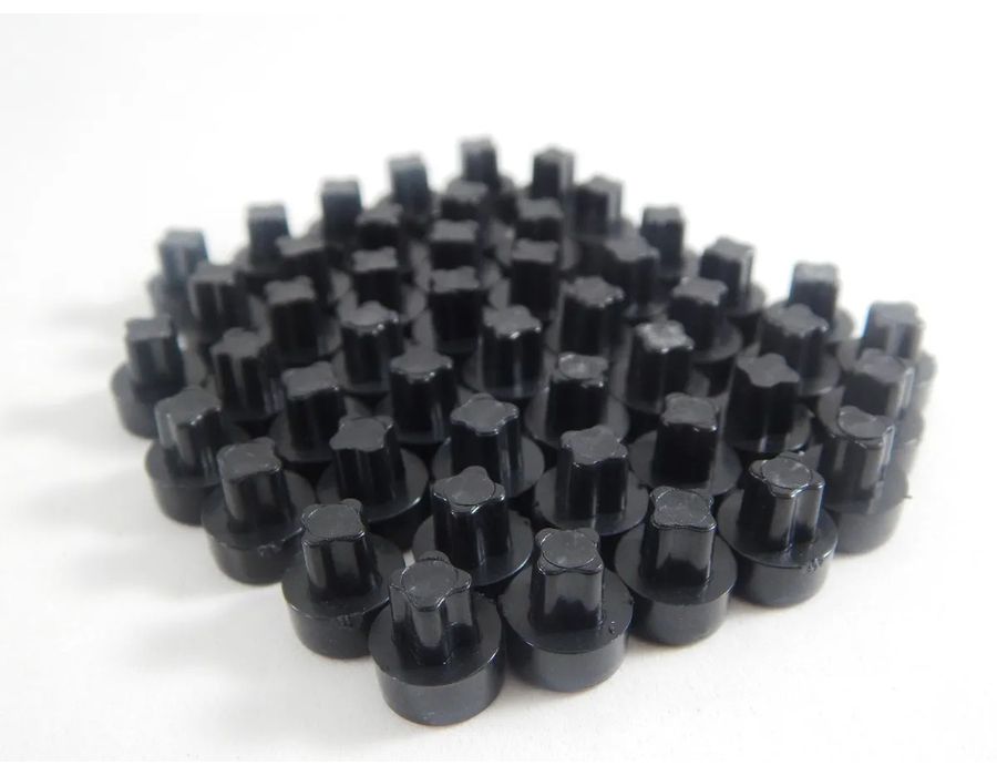 KIT 50 REBITES ALLEN PRETO