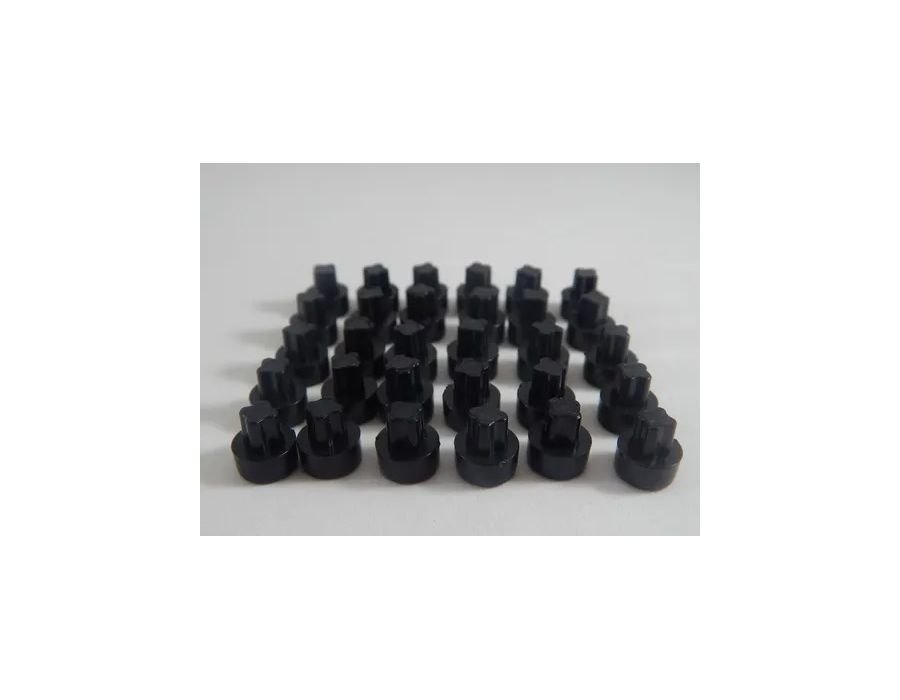 KIT 64 REBITES ALLEN PRETO