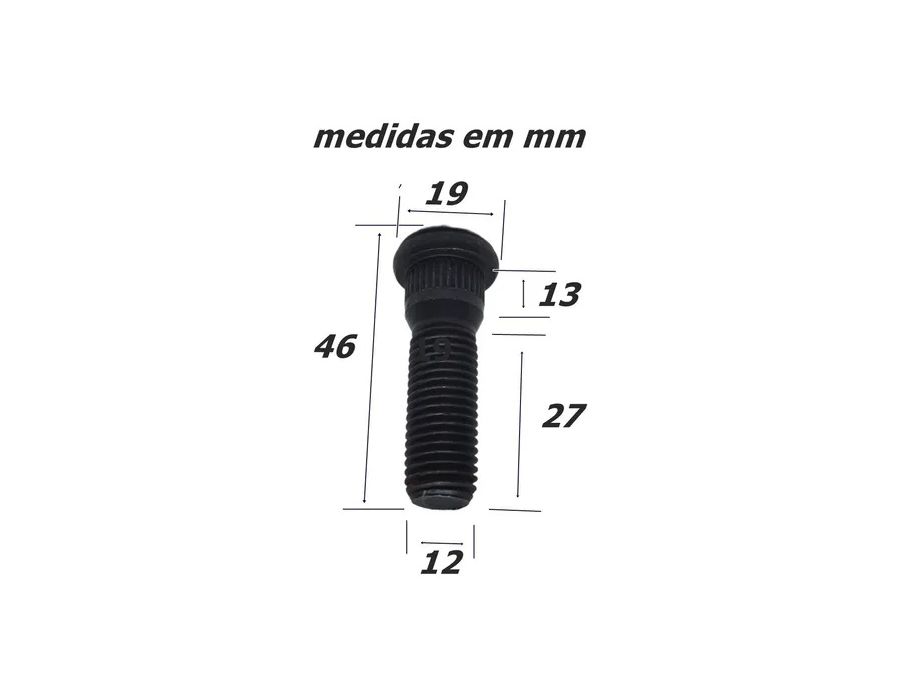 Kit 5 Prisioneiros + 5 Porcas Corolla com Arruela – Fixação Segura e Visual Cromado Premium