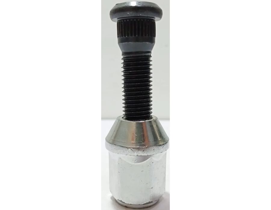 Kit 4 Prisioneiros + 4 Porcas Corolla com Arruela – Fixação Segura e Visual Cromado Premium