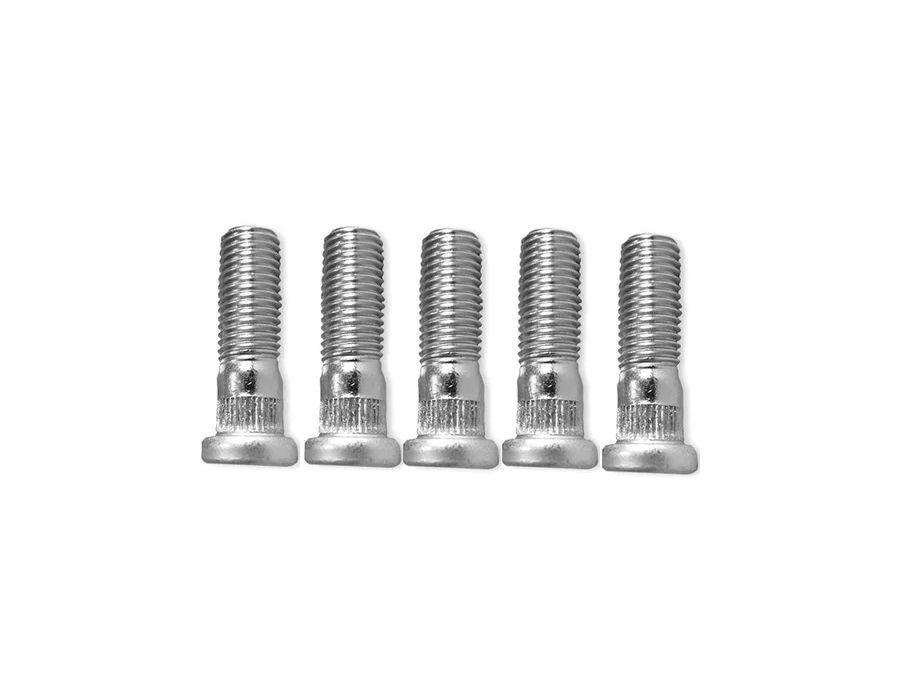 Kit 5 Prisioneiros + 5 Porcas Corolla com Arruela – Fixação Segura e Visual Cromado Premium