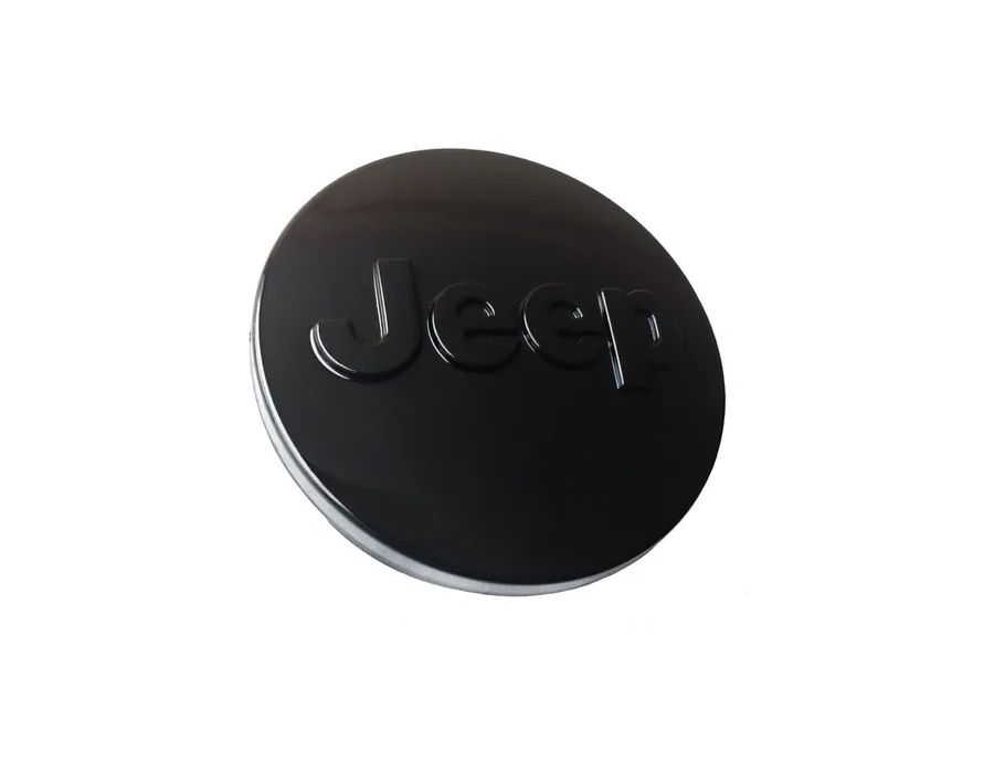 Kit 4 Calotinhas Jeep Compass Renegade Preto Brilhante – Design Premium com Encaixe Perfeito