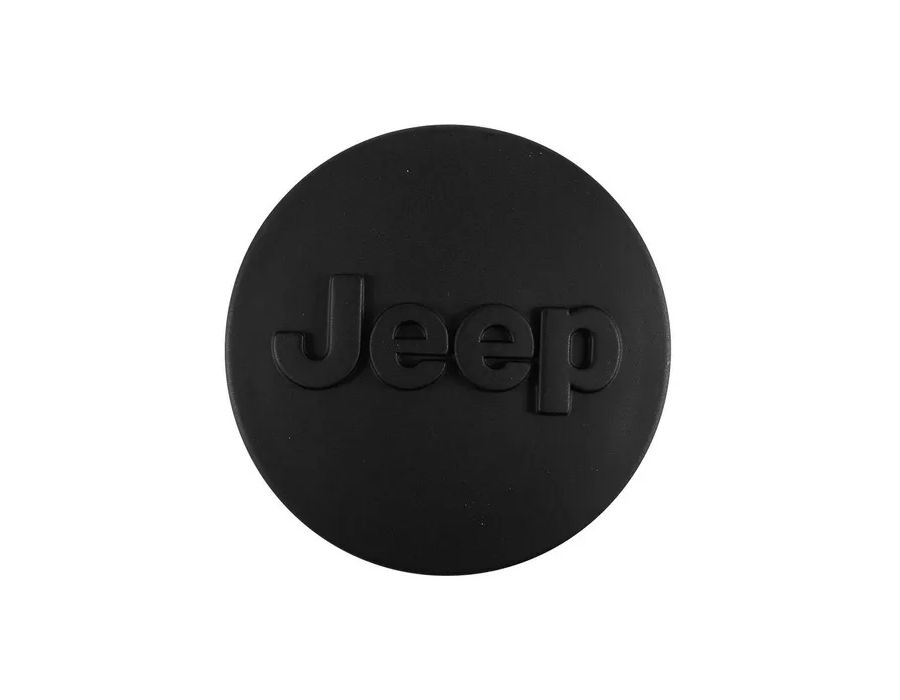 Kit 4 Calotinhas Jeep Preto Fosco – Visual Sofisticado para Renegade e Compass