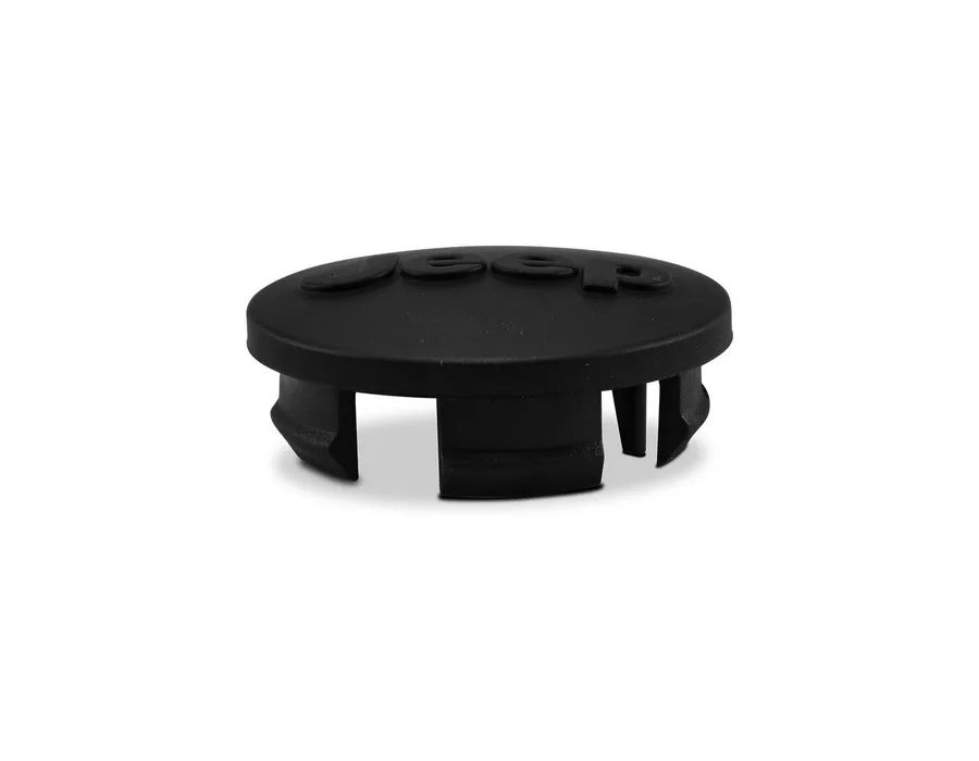 Kit 4 Calotinhas Jeep Preto Fosco – Visual Sofisticado para Renegade e Compass