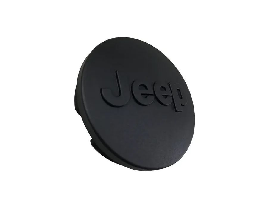 Kit 4 Calotinhas Jeep Preto Fosco – Visual Sofisticado para Renegade e Compass