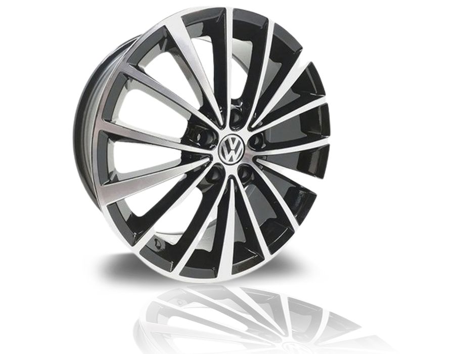 Kit 4 Calotinhas VW Jetta Amarok – Acabamento Premium com Emblema Cromado e Encaixe Perfeito