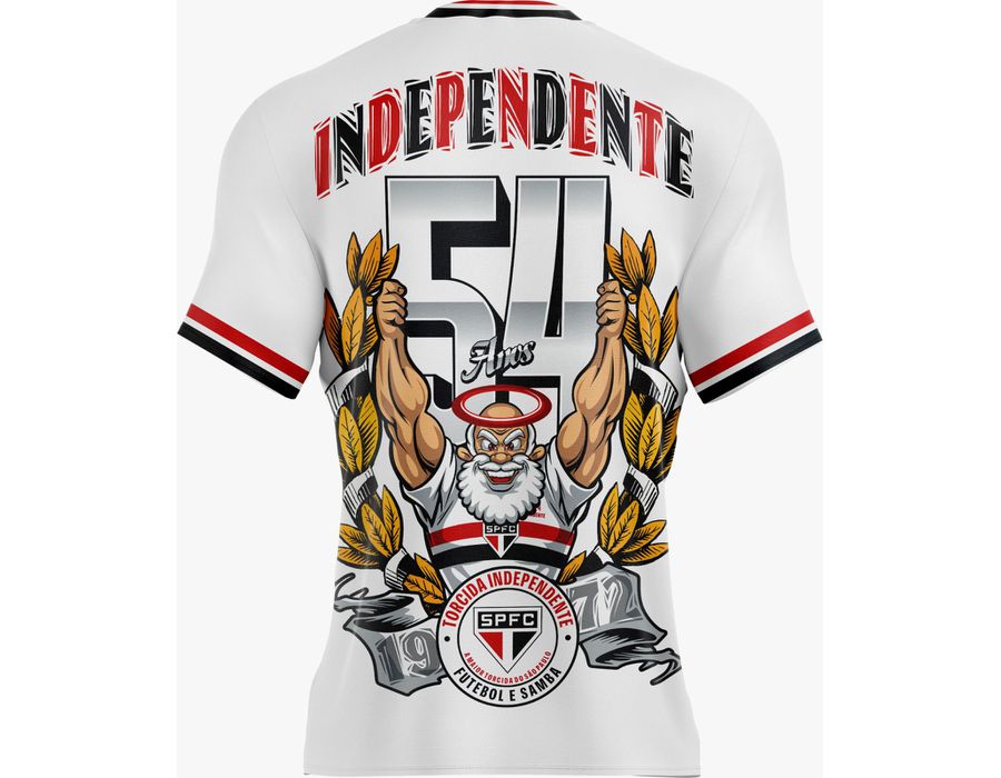 Kit Camiseta Comemoração aos 54 Anos da Torcida Independente