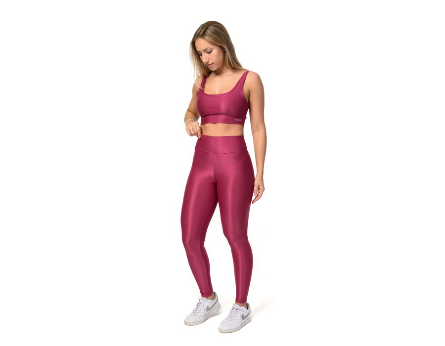 Top Quadrado Marsala