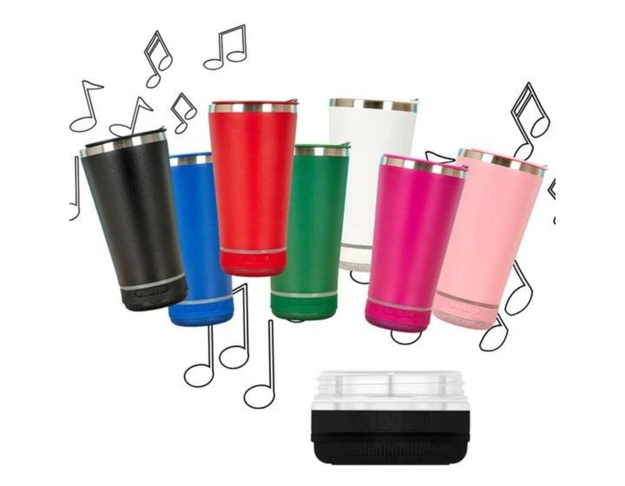 Copo Térmico Com Som Bluetooth