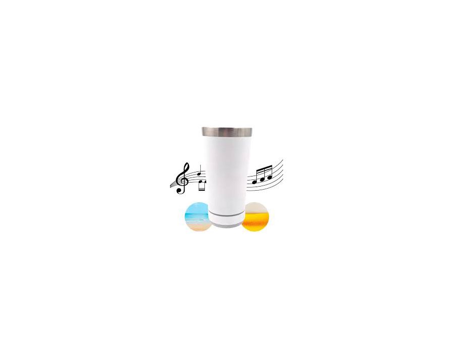 Copo Térmico Com Som Bluetooth