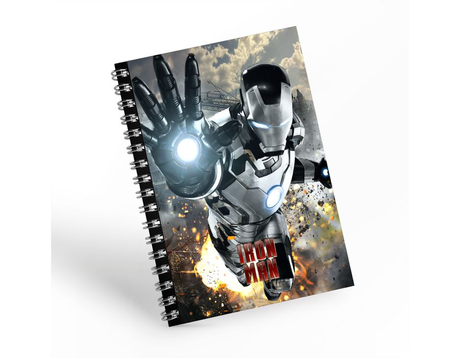 ADESIVO DE CADERNO IRON MAN (HOMEM DE FERRO) | KRadesivos