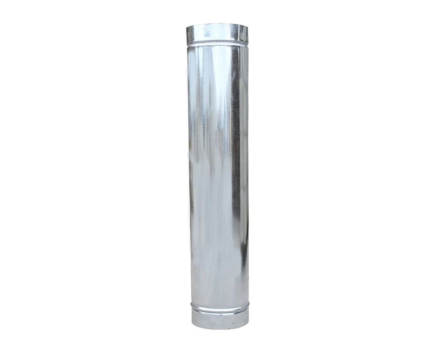 Duto Churrasqueira Galvanizado 1 Metro