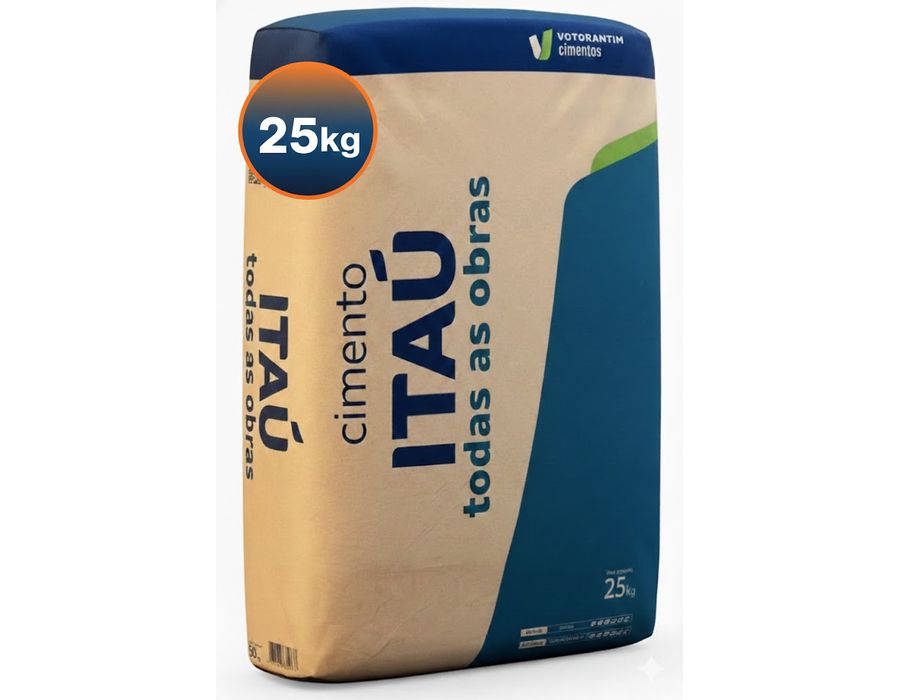 Cimento Itaú CP II - 25kg (Meio Saco)