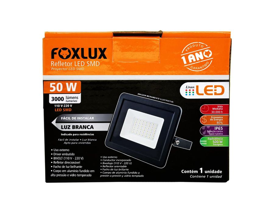 Refletor de Led 50W