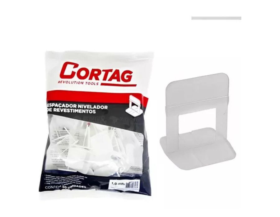Espaçador Nivelador 1.0mm Com 50un