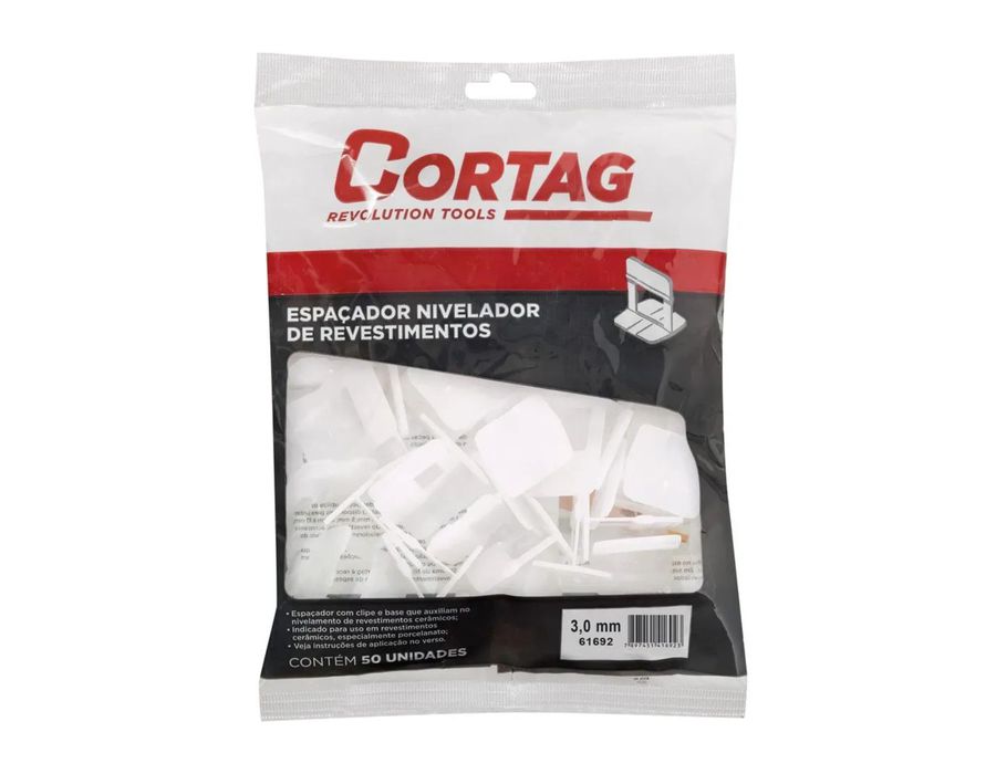 Espaçador Nivelador 3.0mm Com 50un