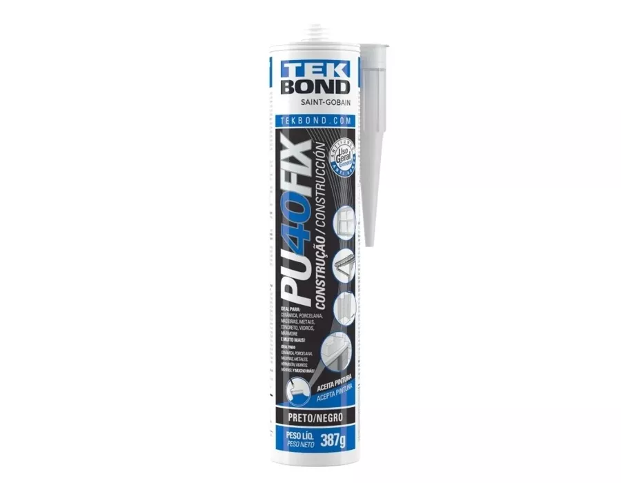 Selante PU40 Tekbond Preto - 387g