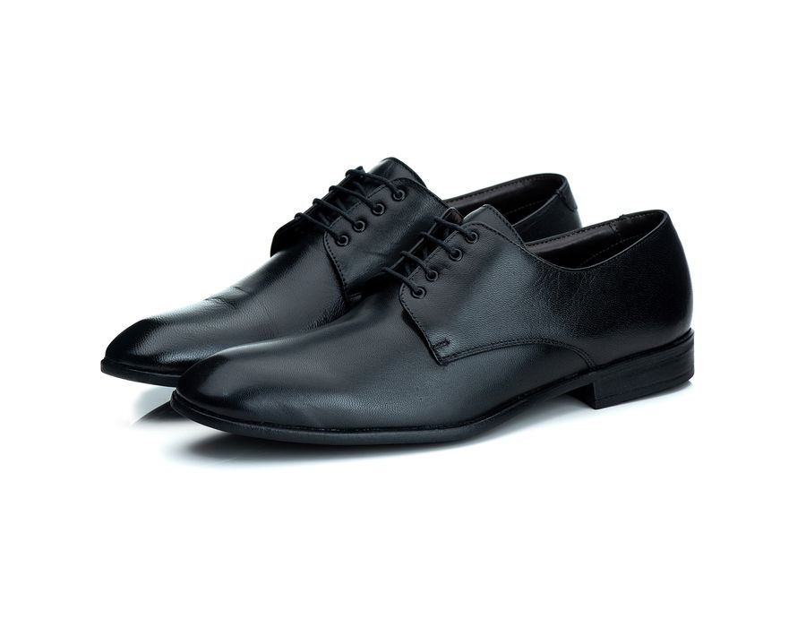 Sapato Social Masculino Classic em Couro de Carneiro Preto