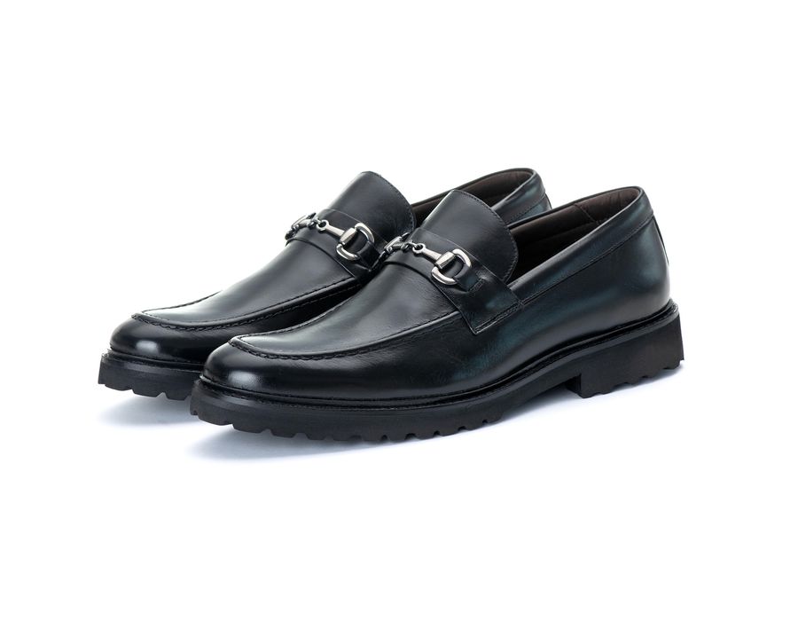 Sapato Masculino Loafer Athenas em Couro Naturaly Preto