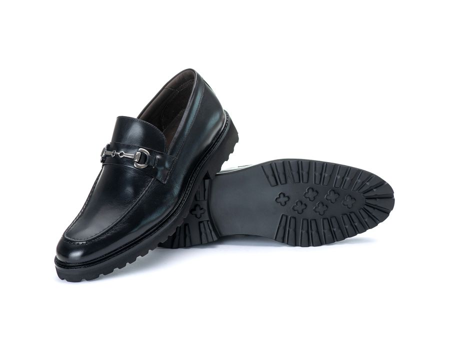 Sapato Masculino Loafer Athenas em Couro Naturaly Preto