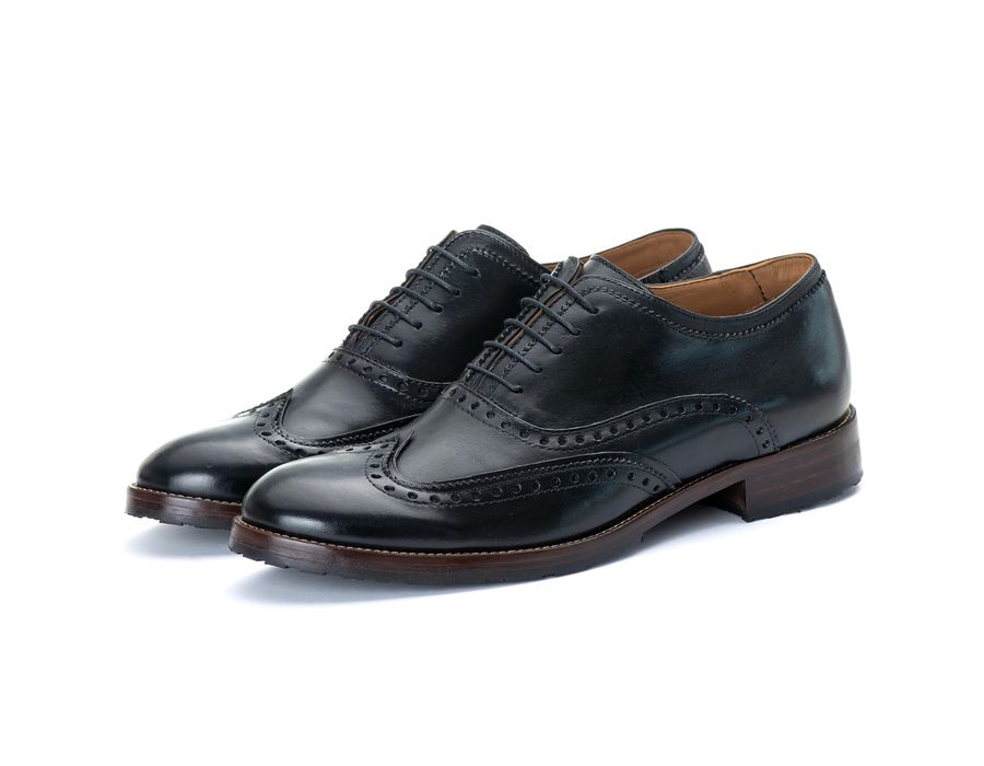 Sapato Oxford Masculino Tucson em Couro Naturaly Preto