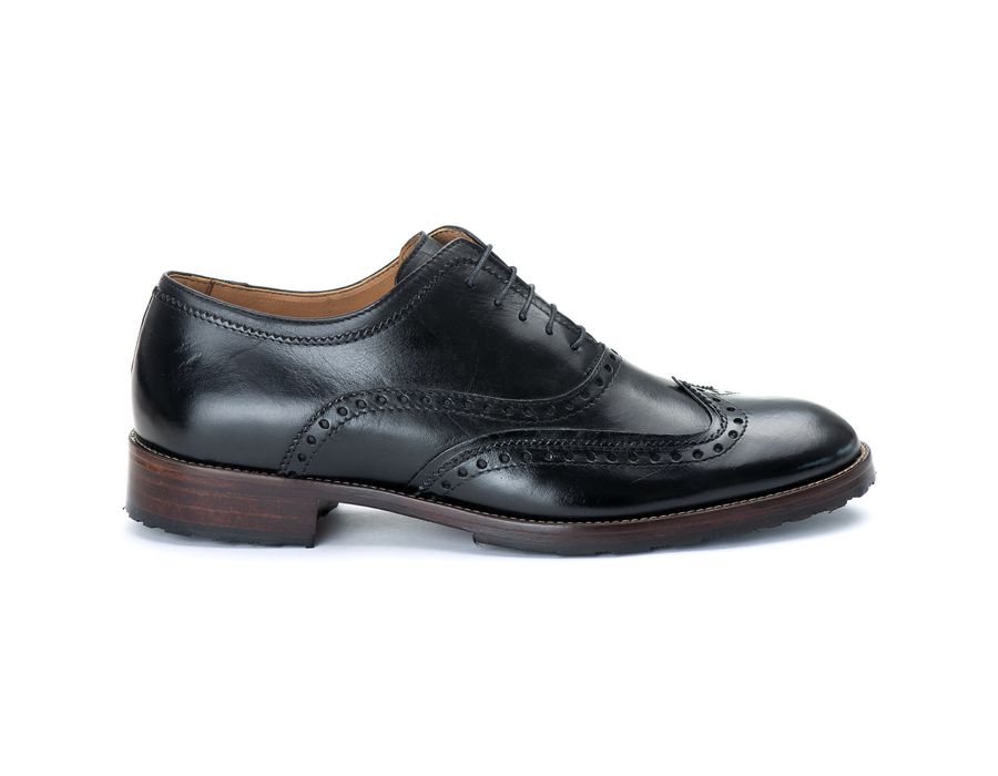 Sapato Oxford Masculino Tucson em Couro Naturaly Preto