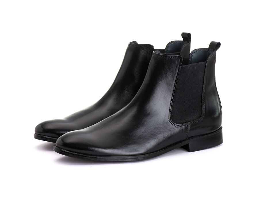 Bota Chelsea Masculina Alabama Naturaly Preto