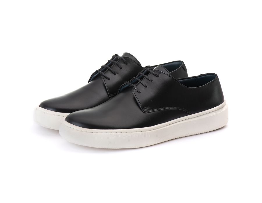 Sapato Masculino Casual Sport Madrid em Couro Bovino Preto