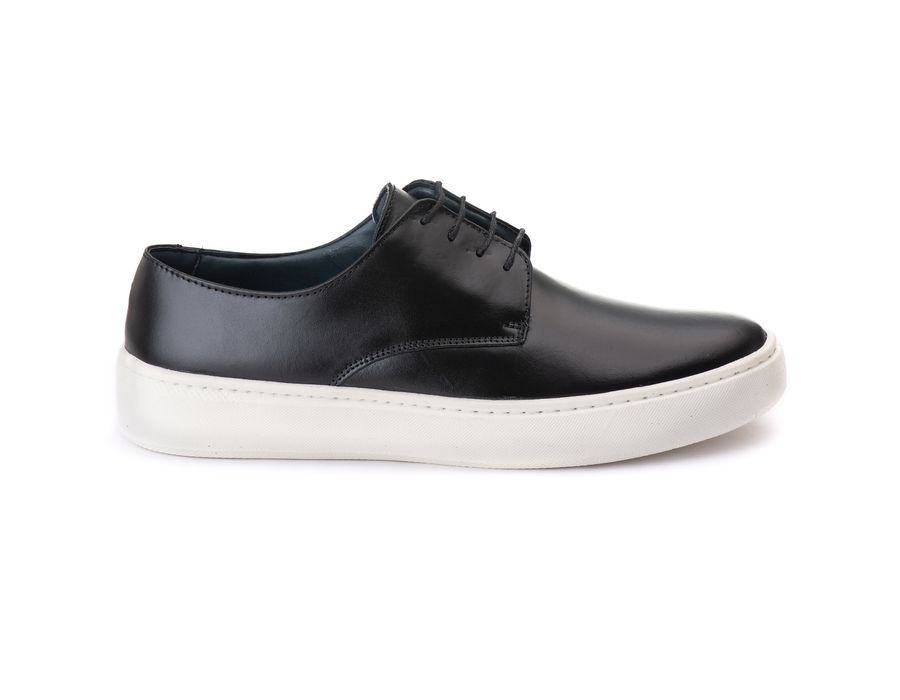 Sapato Masculino Casual Sport Madrid em Couro Bovino Preto
