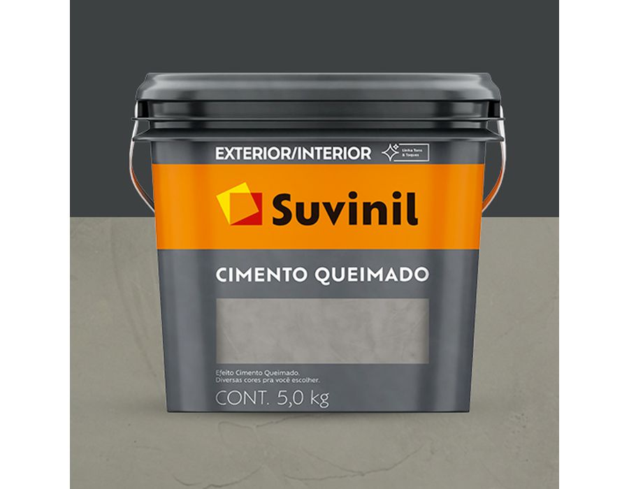 Efeito Cimento Queimado Suvinil | Marquezim Tintas
