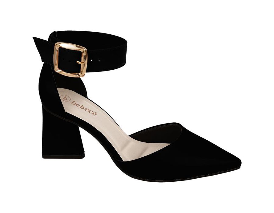 Scarpin Dominique PRETO - 0008100001 - Morena Brasil Shoes