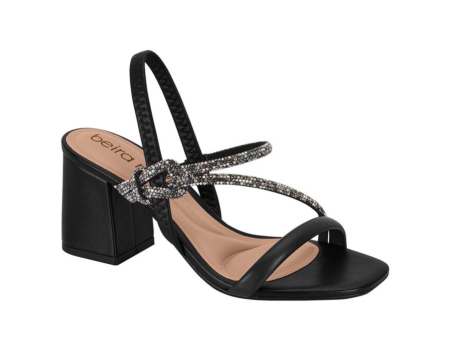 Sandalia Afrodite PRETO - 0004320001 - Morena Brasil Shoes