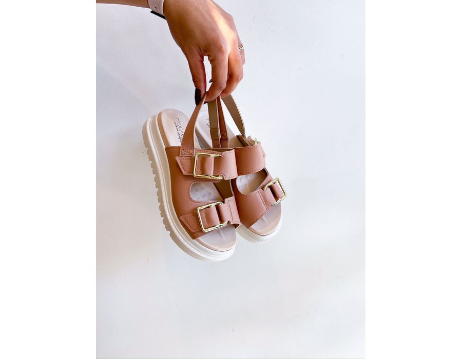 Papete Aurora NUDE - 0007320025 - Morena Brasil Shoes