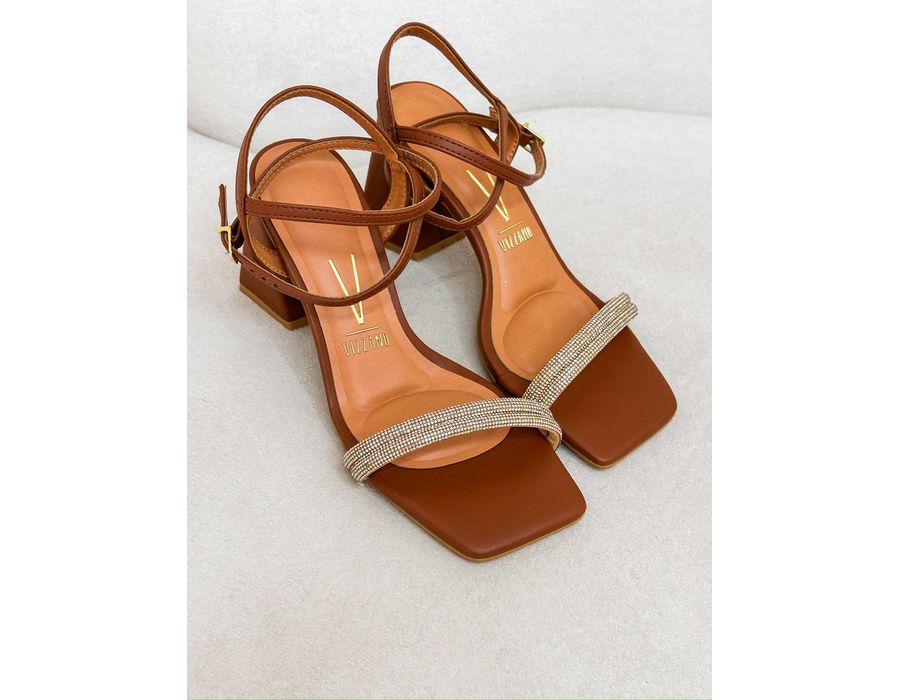 Sandalia Lidia MARROM - 0009260010 - Morena Brasil Shoes